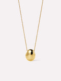 Gold Pendant Necklace - Pebble Mini by MAVERA