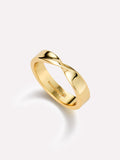Gold Band Ring - Eliora by MAVERA