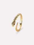 Gold Snake Ring - Cleo by MAVERA