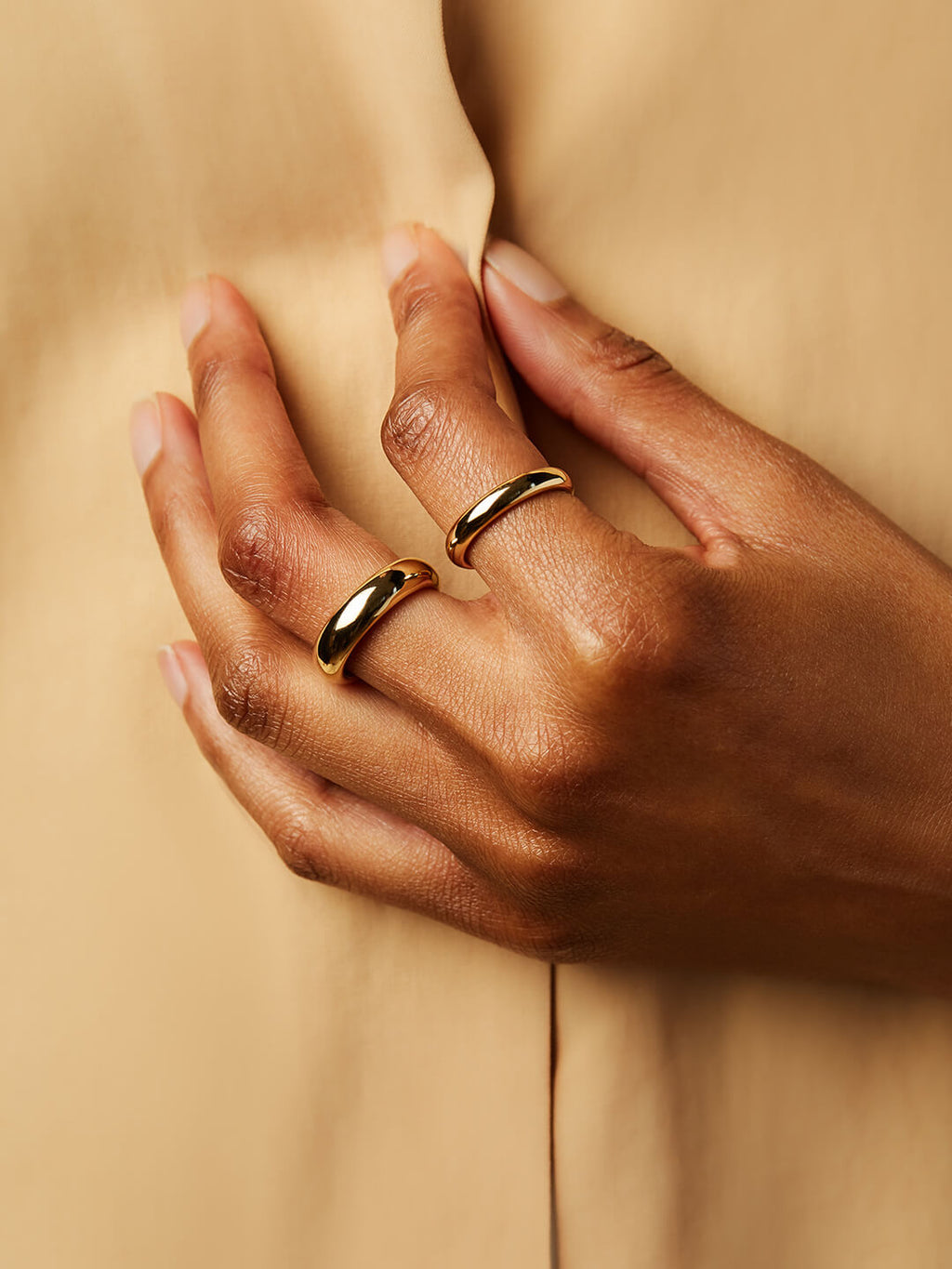 Gold Band Ring - Everly by MAVERA