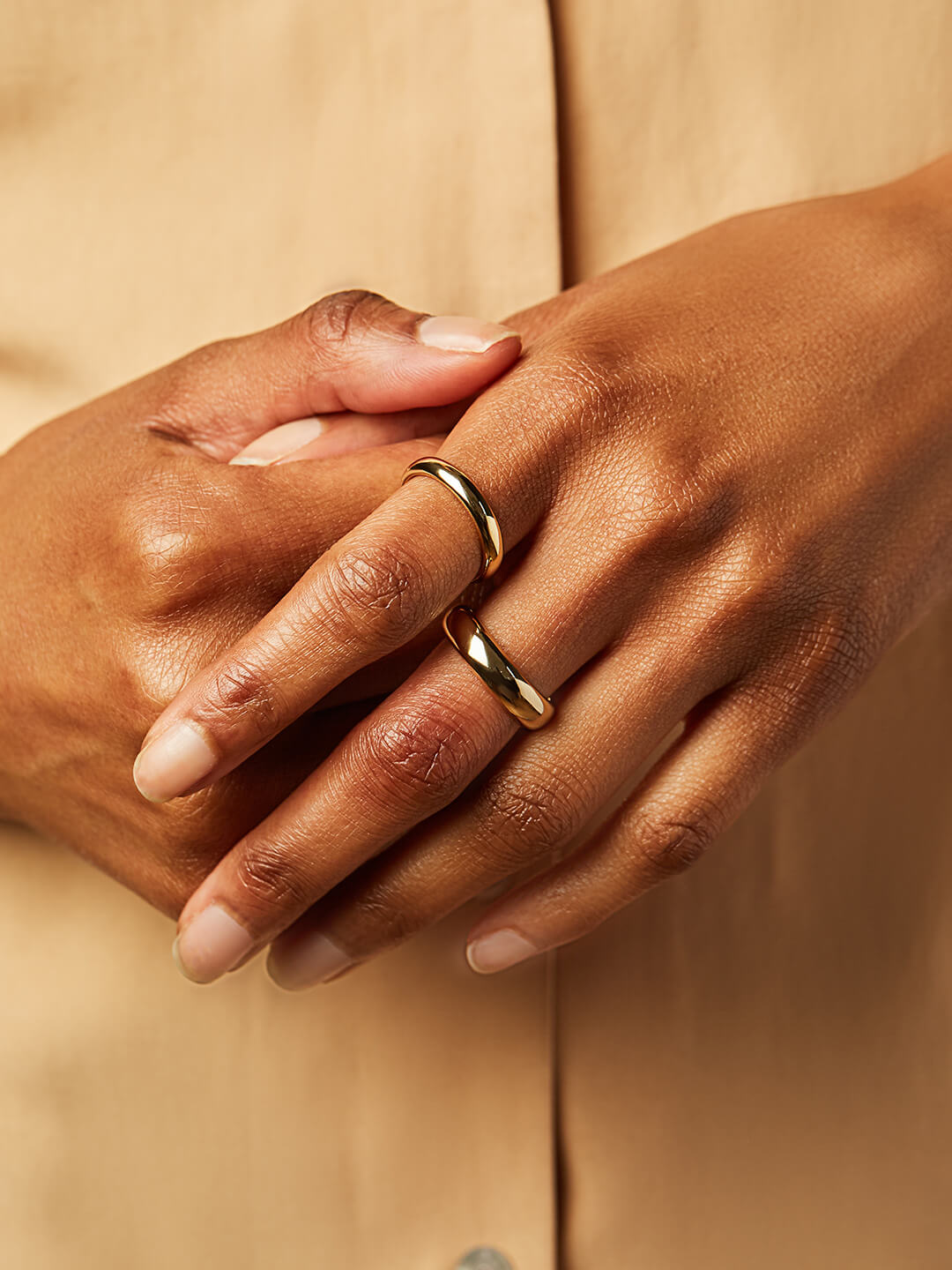 Gold Band Ring - Everly by MAVERA