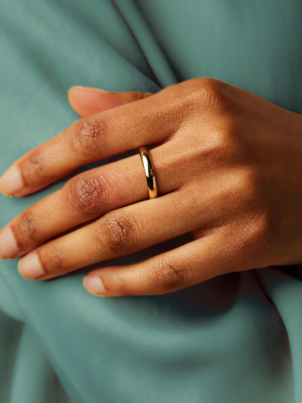 Gold Band Ring - Everly by MAVERA