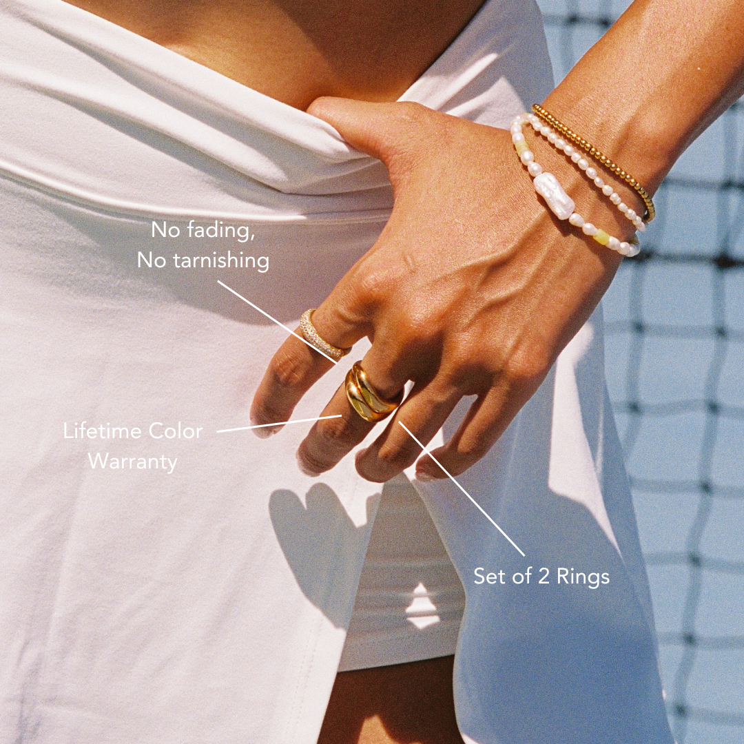 Double Trouble Ring Set