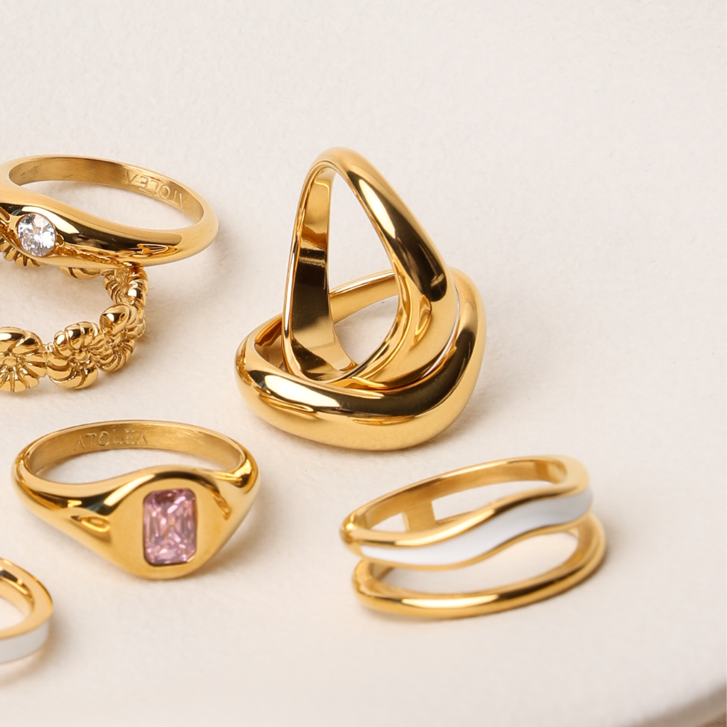 Stackable Gold Rings