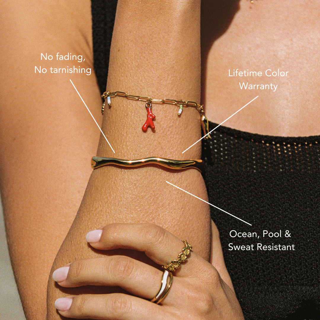 Gold Cala Cuff