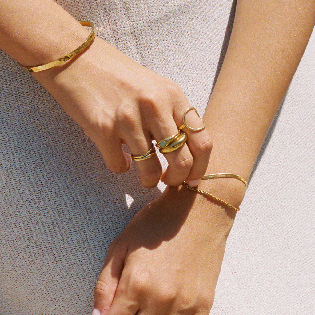 Golden Oasis Ring