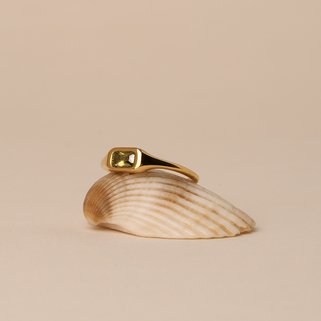 Peridot Gem Ring