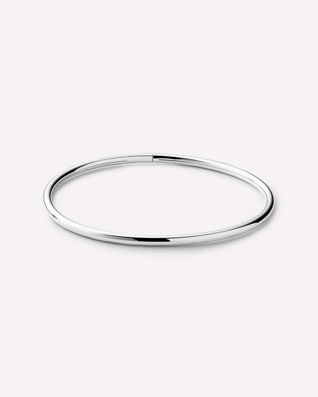 Silver Bangle - Carter Silver (3mm) by MAVERA