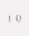 Silver Earrings - Nate Medium Silver by MAVERA