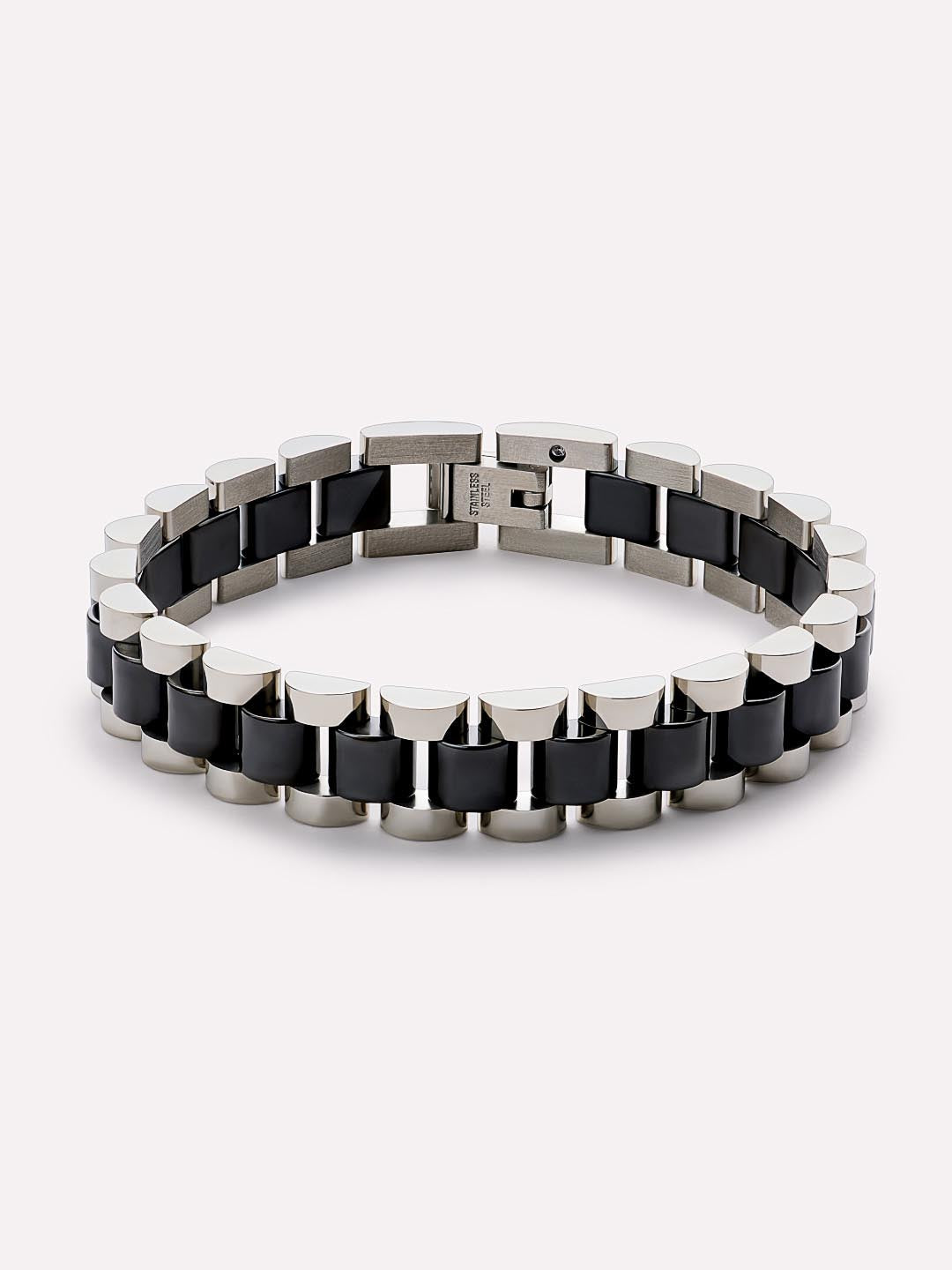 Watch Strap Bracelet - Ora Silver Ceramic by MAVERA