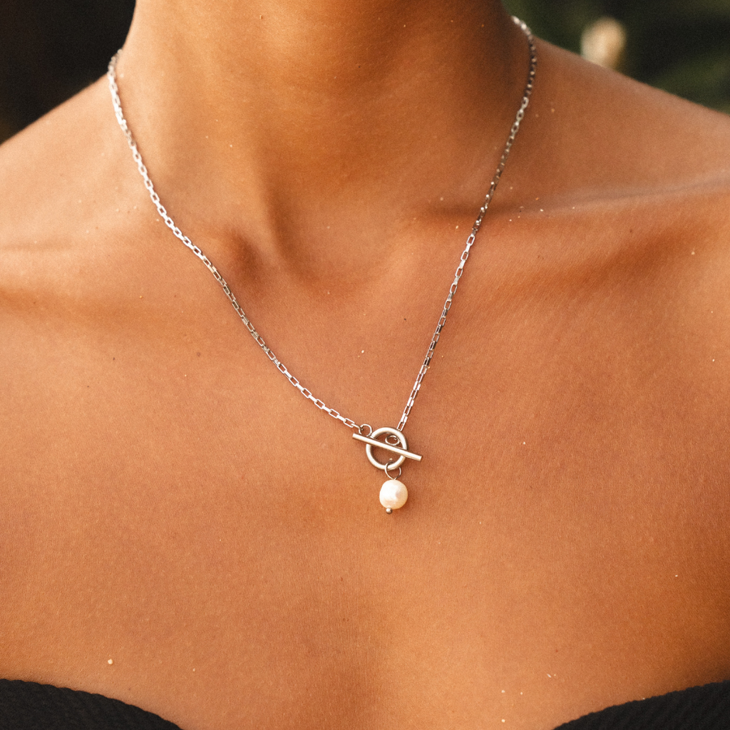 Silver La Isla Necklace
