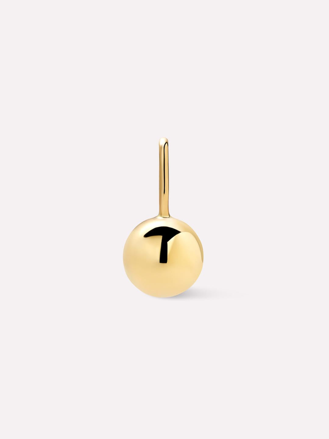 Gold Pendant - Gold Mini Sphere Charm by MAVERA
