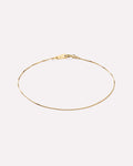 18K gold-plated - Gold Mini Box Chain Bracelet by MAVERA