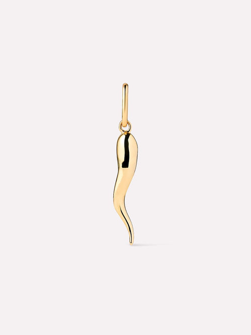 18K gold-plated - Italian Horn Charm by MAVERA