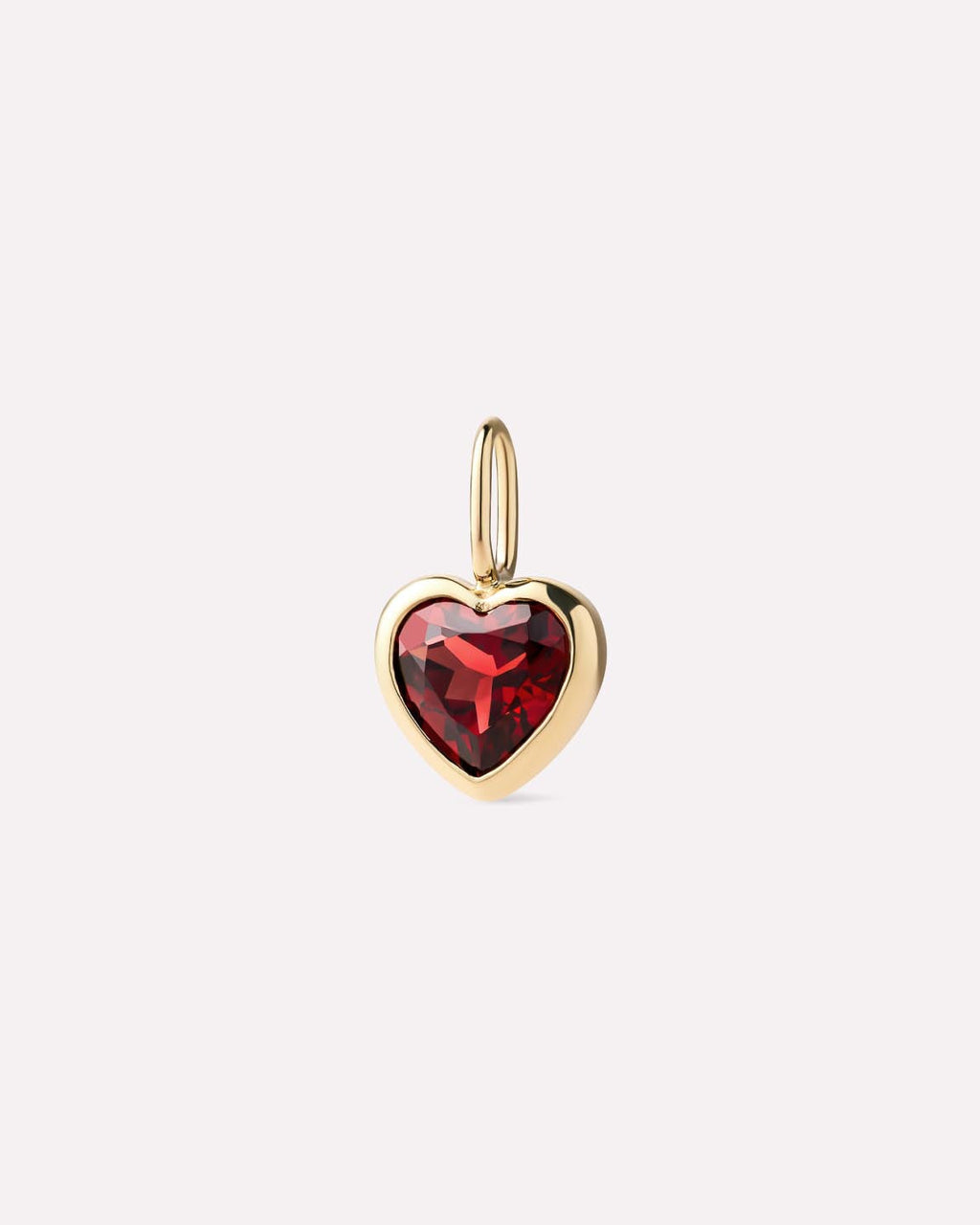 18K gold-plated - Heirloom Heart Charm by MAVERA