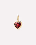 18K gold-plated - Heirloom Heart Charm by MAVERA
