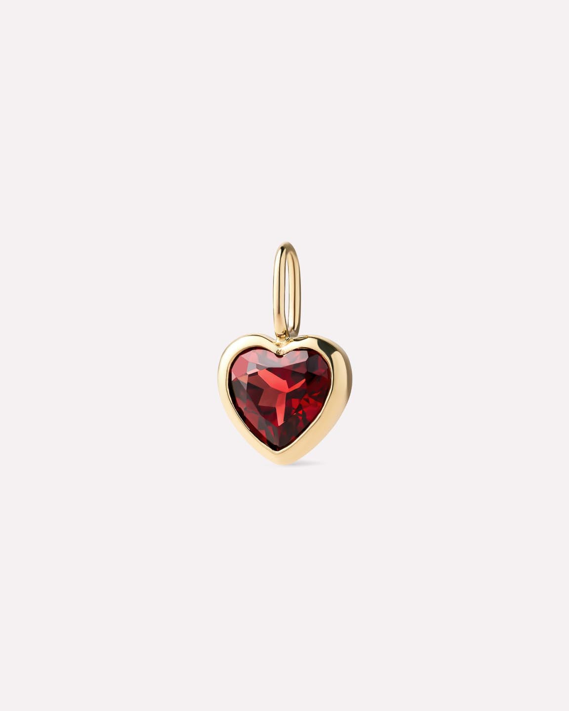 18K gold-plated - Heirloom Heart Charm by MAVERA