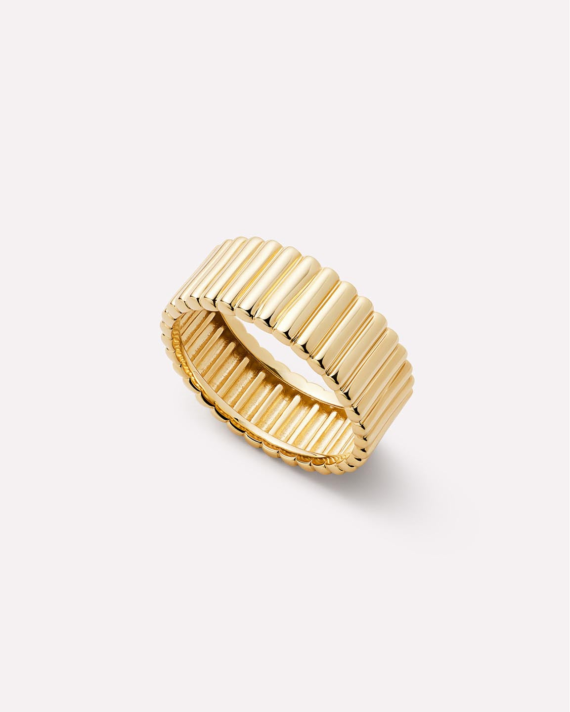 18K gold-plated - Galaxy Ring Wide by MAVERA
