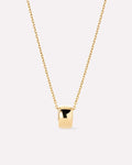 18K gold-plated - Luna Charm Necklace by MAVERA
