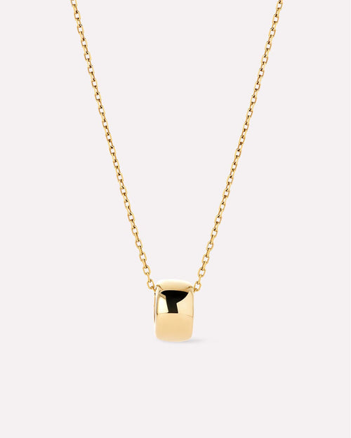 18K gold-plated - Luna Charm Necklace by MAVERA