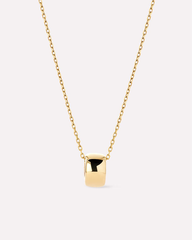 18K gold-plated - Luna Charm Necklace by MAVERA