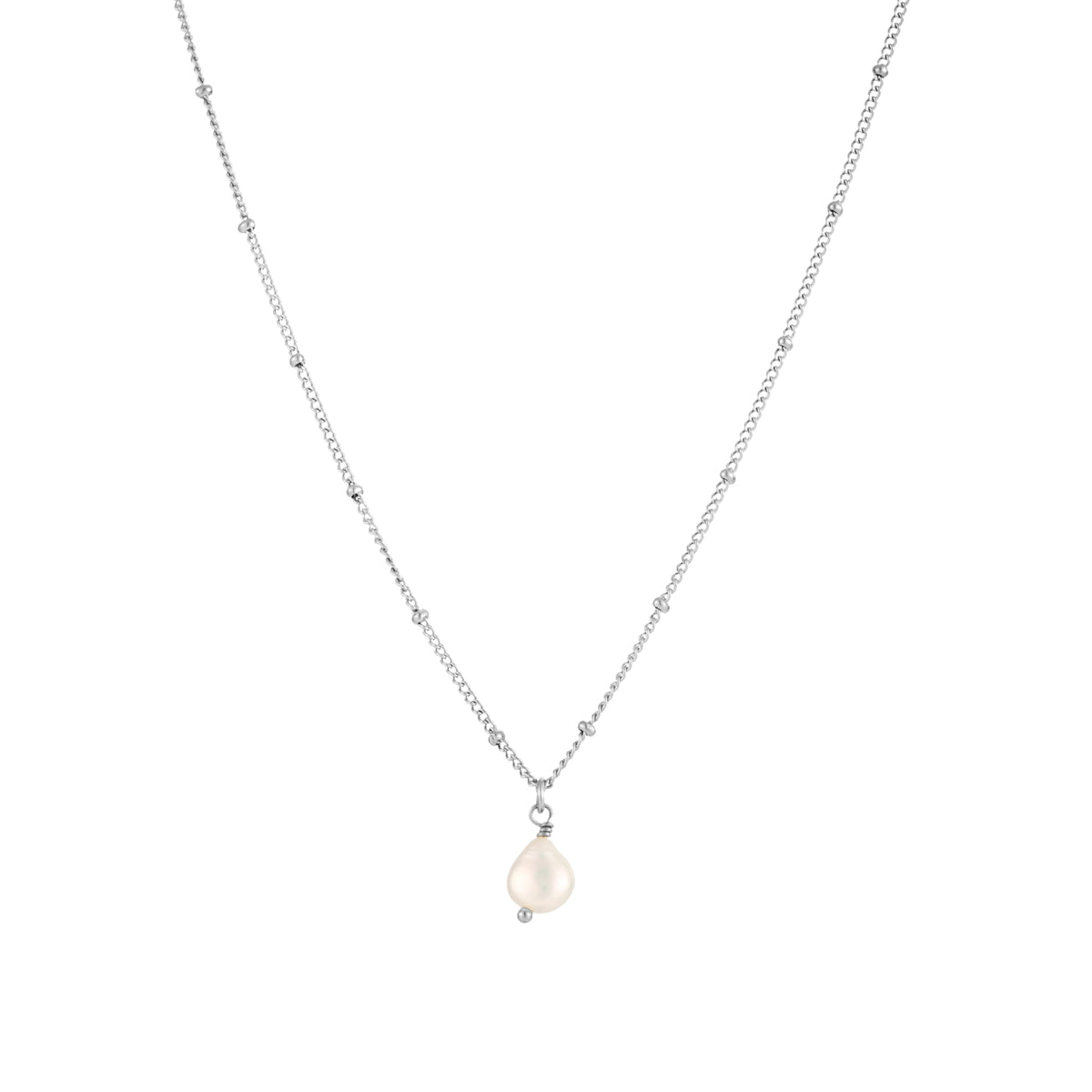 Baroque Pendant White Background