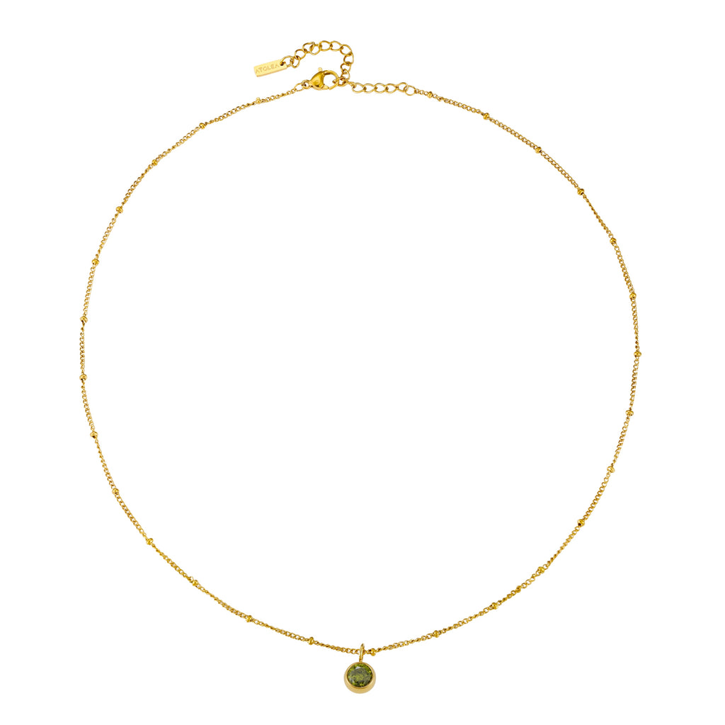 Birthstone Necklace August