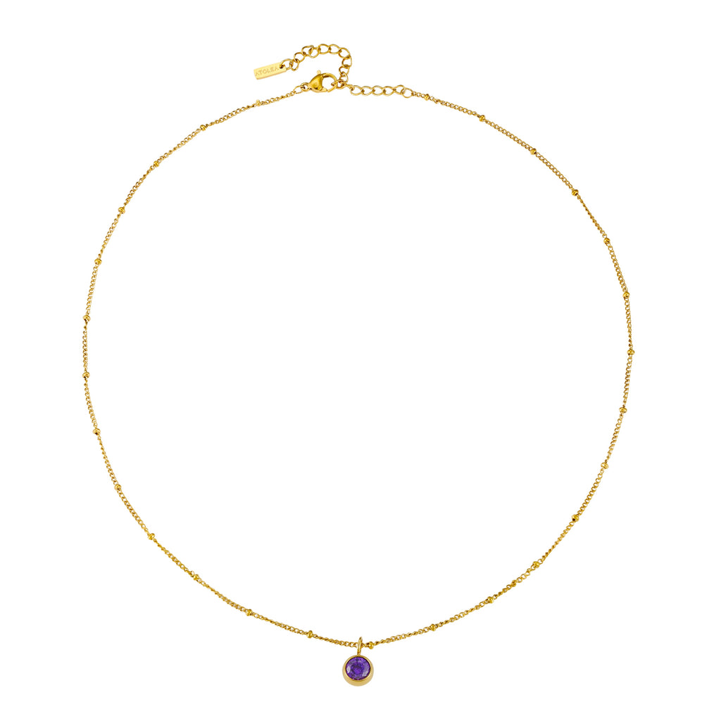 Birthstone Necklace December