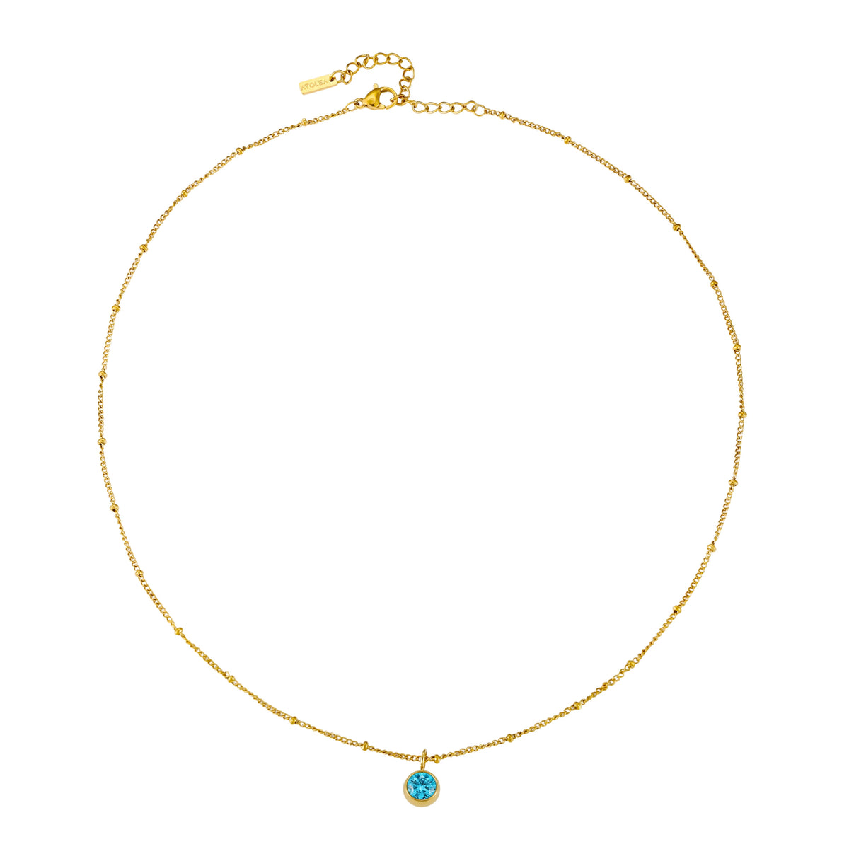 Birthstone Necklace March