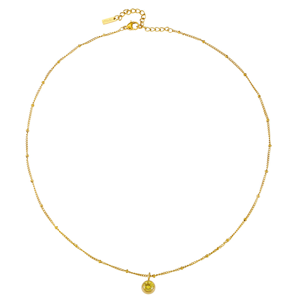 Birthstone Necklace November