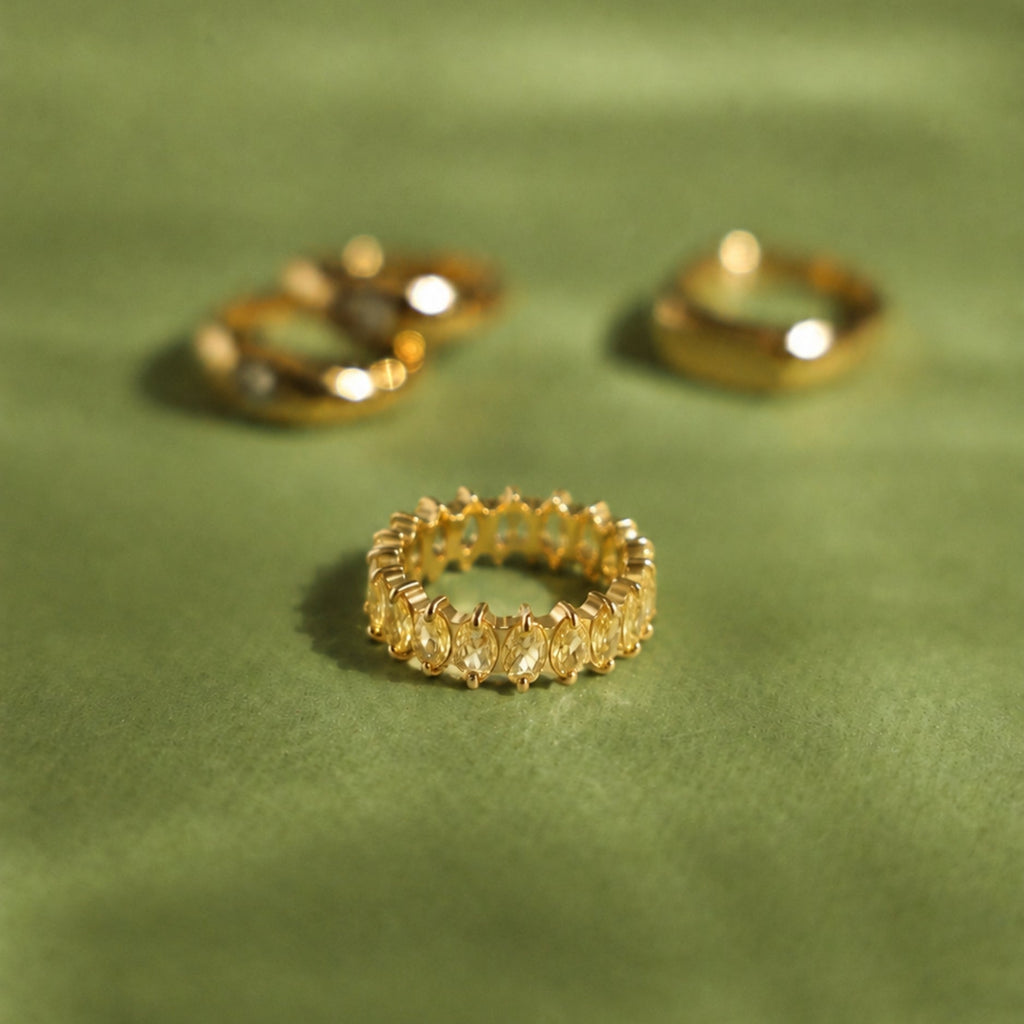 Birthstone Ring Closeup