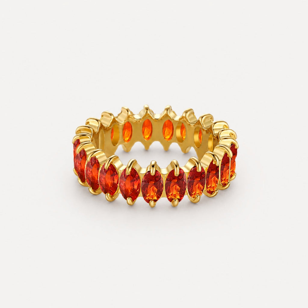 Birthstone Ring January Garnet