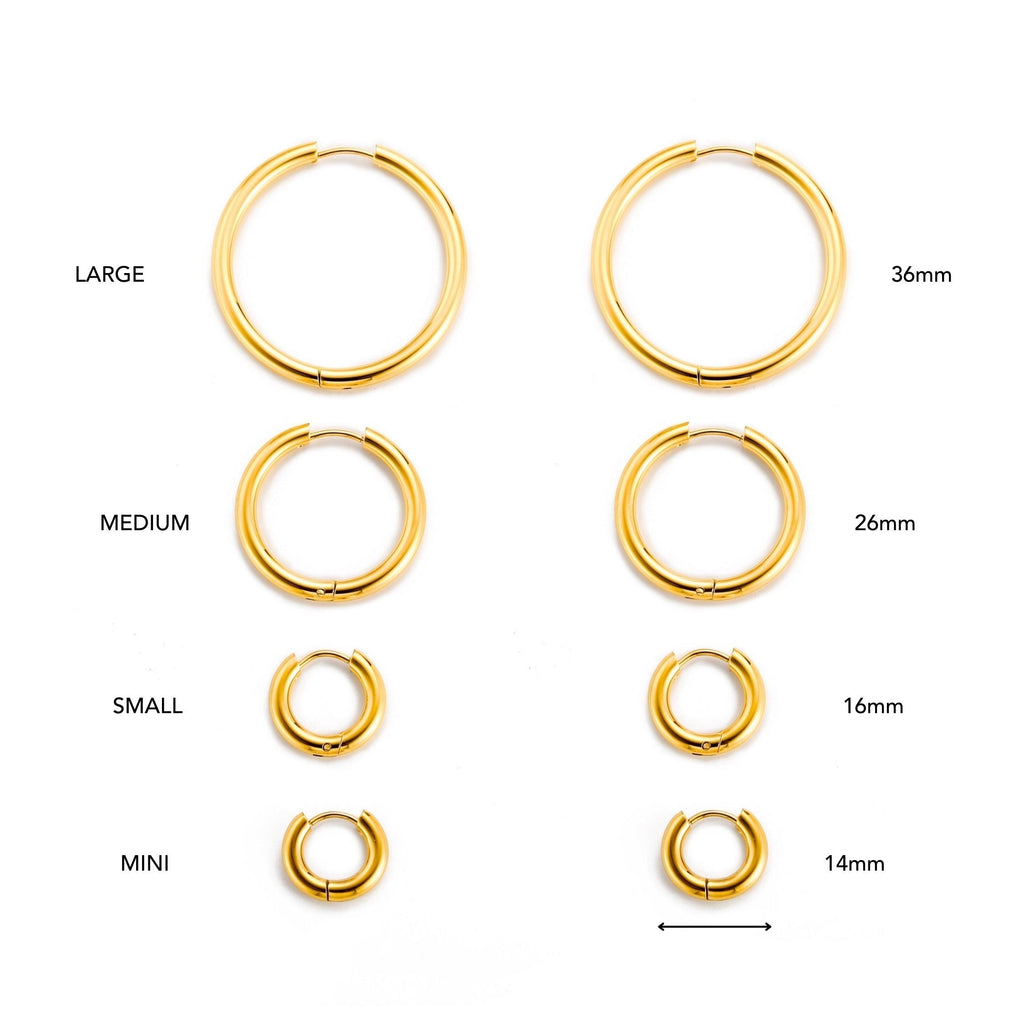 Bold Simple Hoops