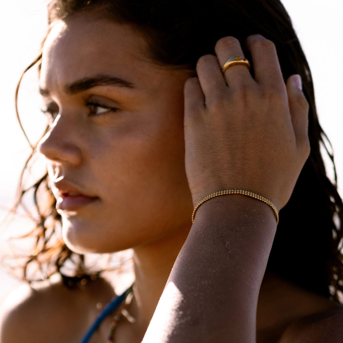 Bracelet Gold Bead