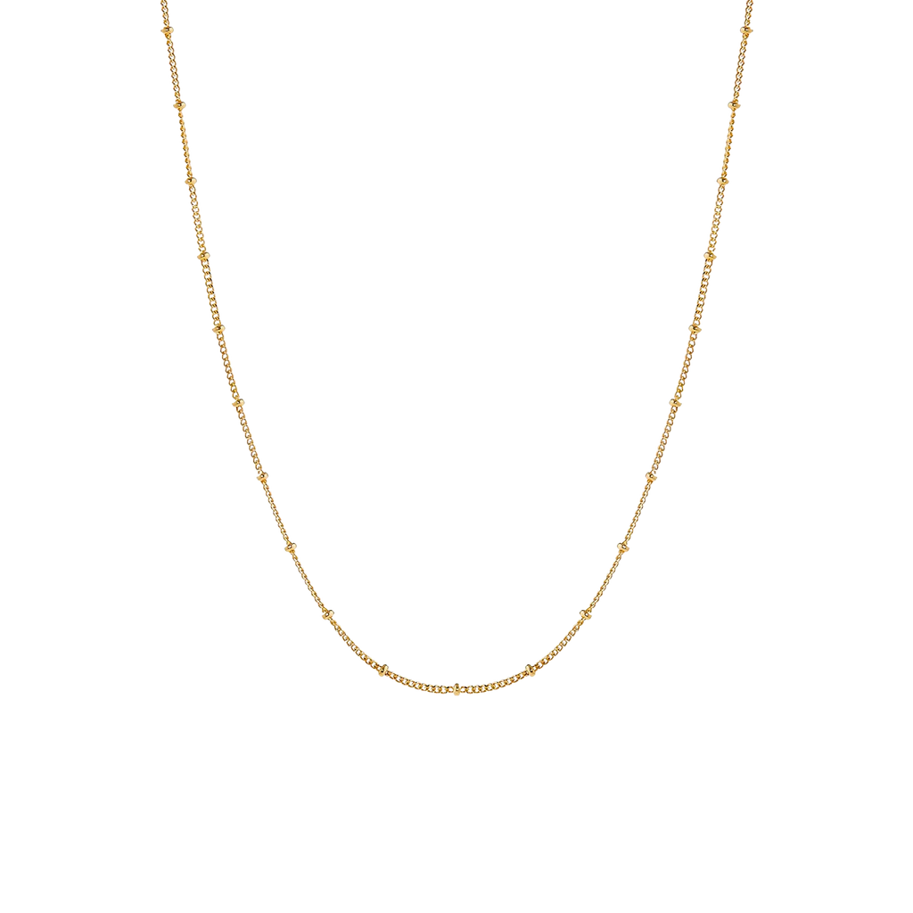 Capri Gold Beaded Choker Background