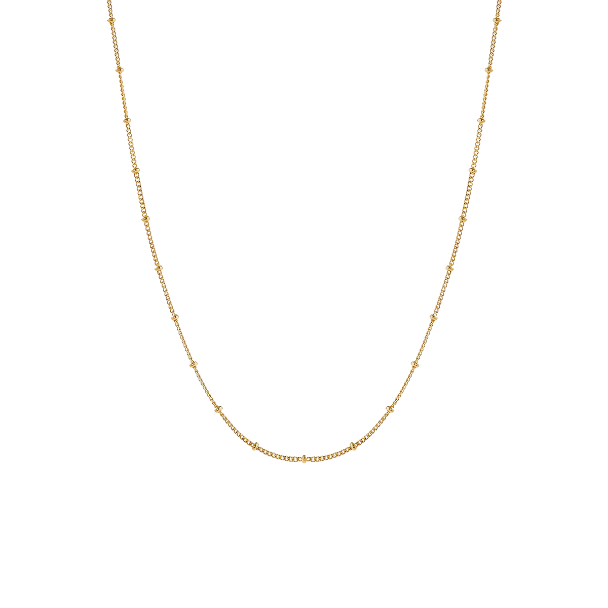 Capri Gold Beaded Choker Background