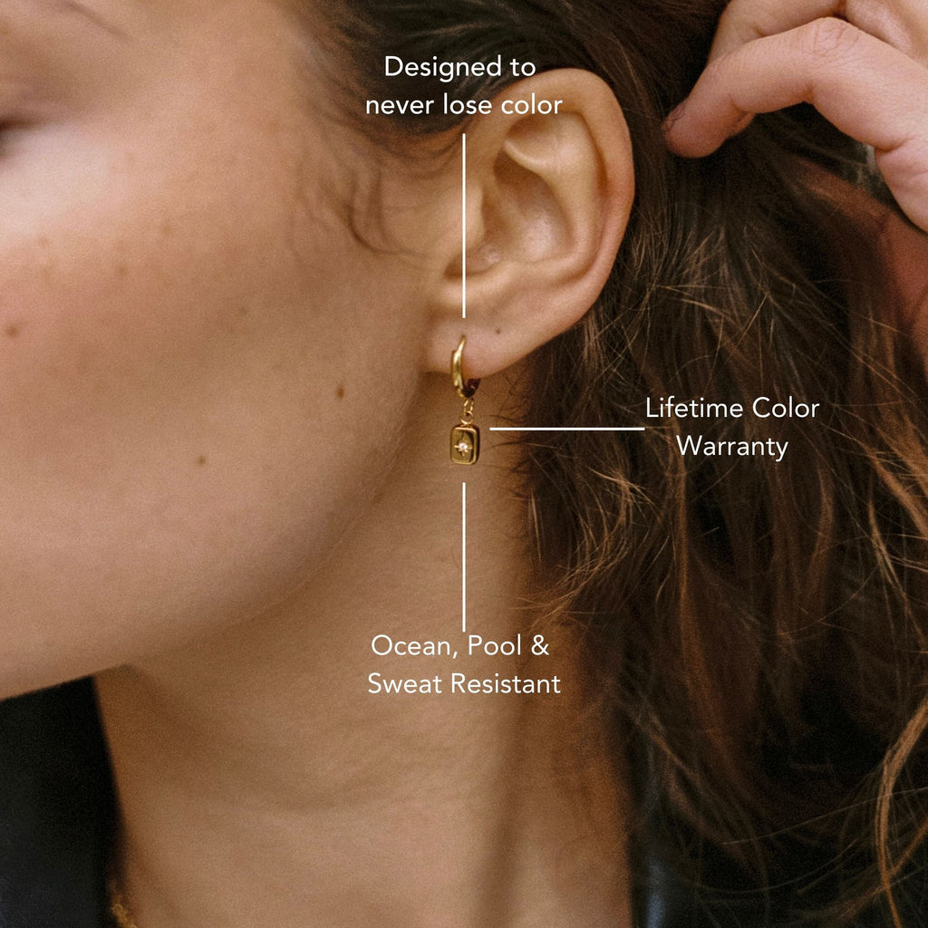 Celestial Hoop Earrings