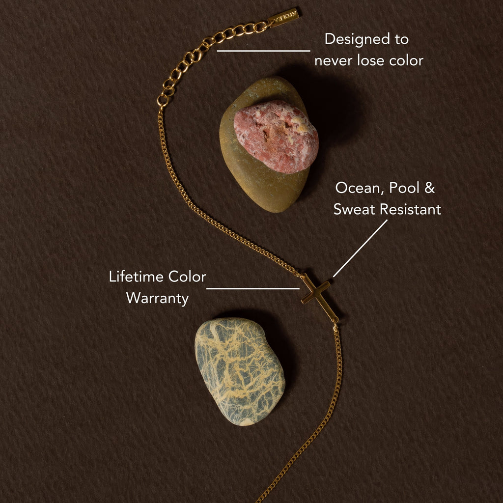 Cross Bracelet Details