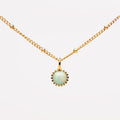 Dainty Opal Pendant