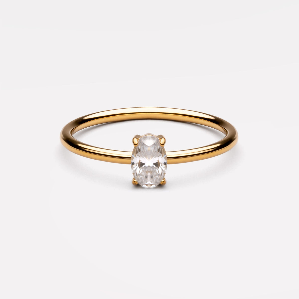 Dainty Solitaire Ring