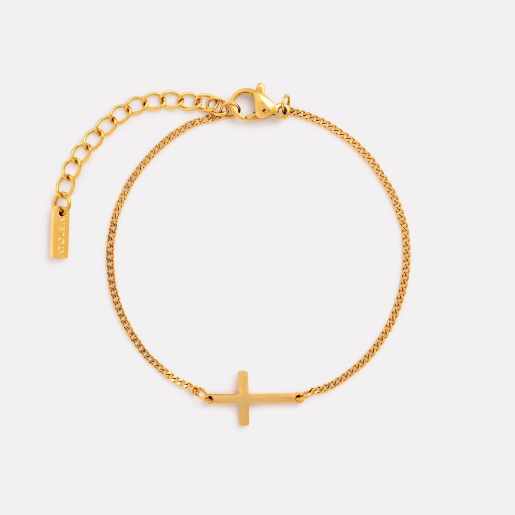 Elegant Cross Bracelet