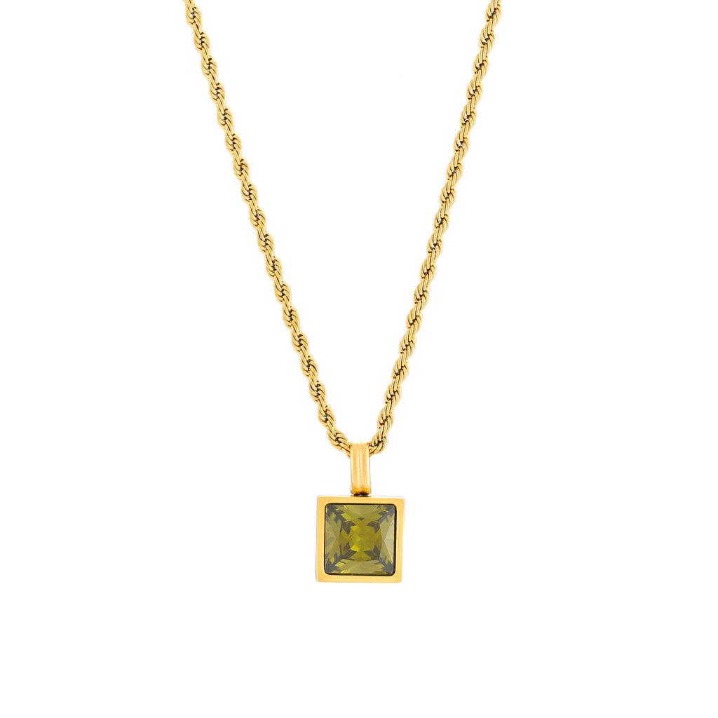 Emerald Tone Necklace