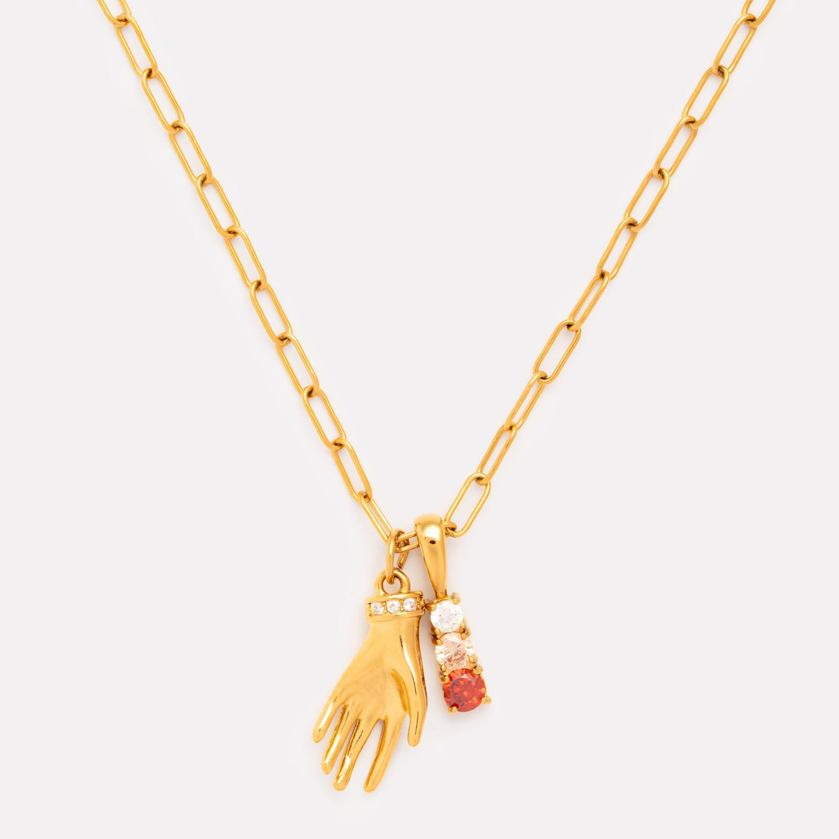 Fortuna Necklace Closeup