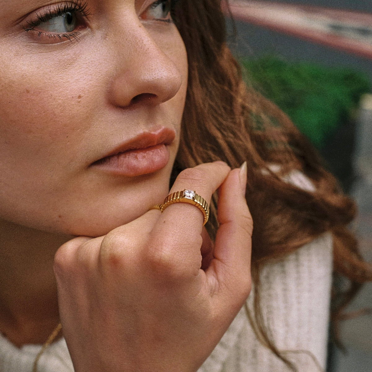 Gold Aspen Ring