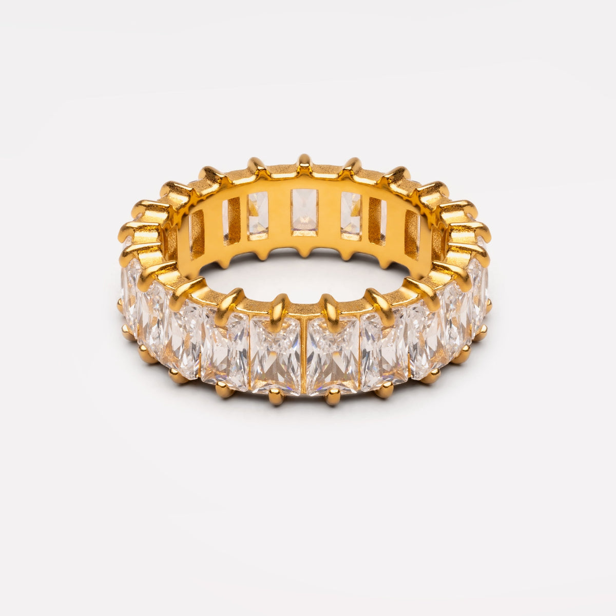 Gold Crystal Ring