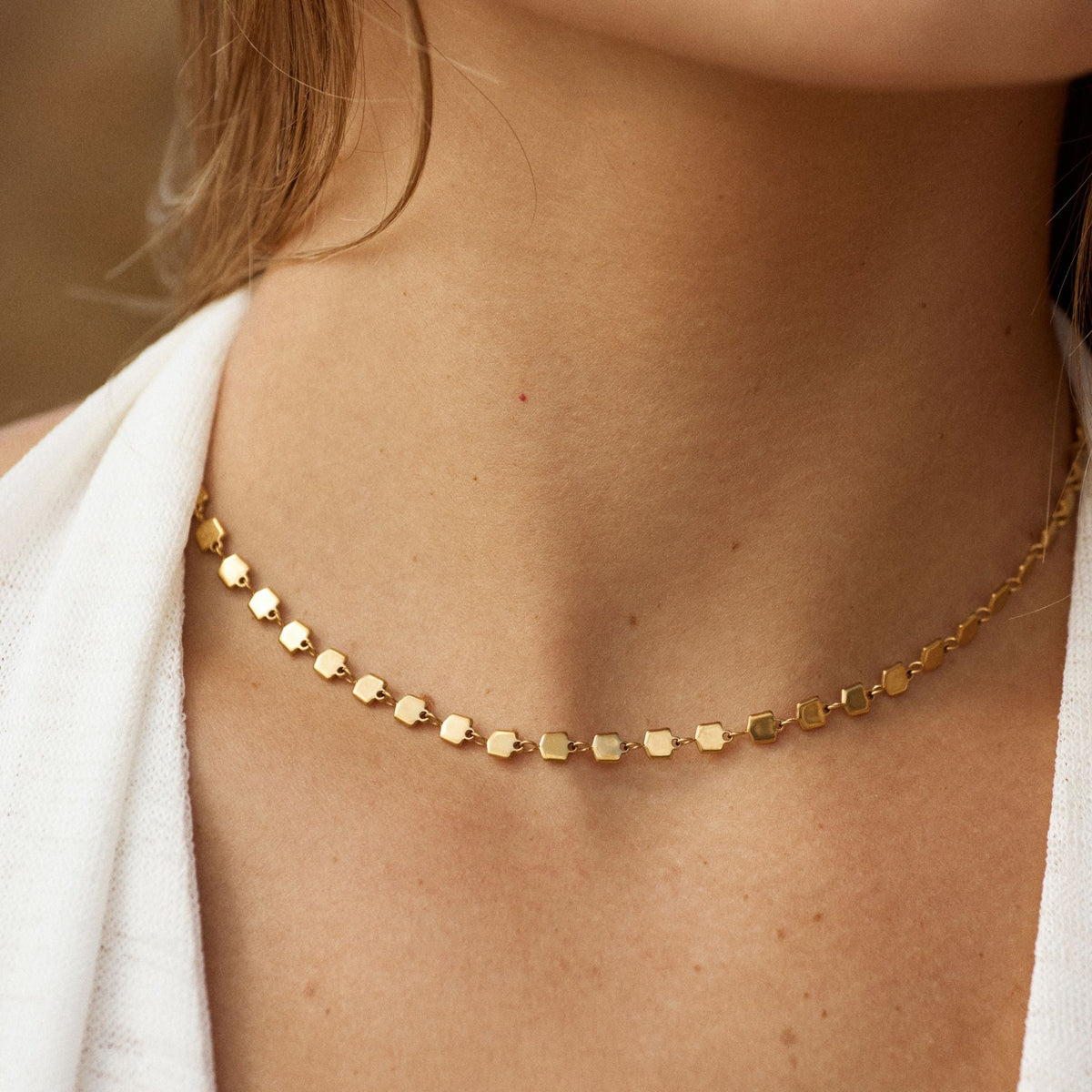 Gold Dainty Choker