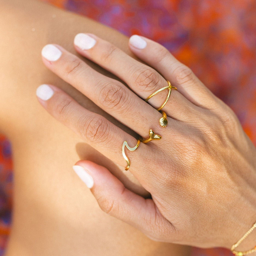 Gold Island Ring