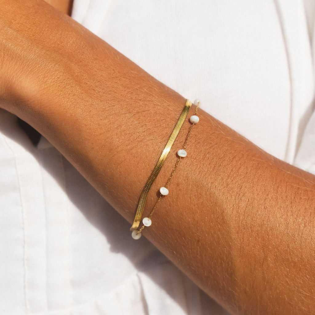 Gold Layered Santorini