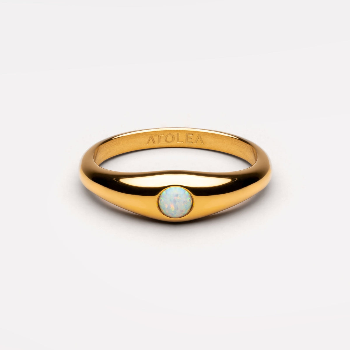 Gold Opal Ring