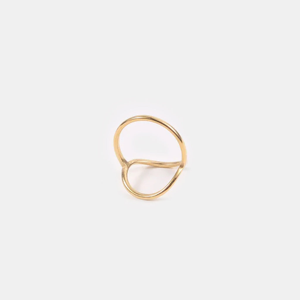 Gold Oval ring